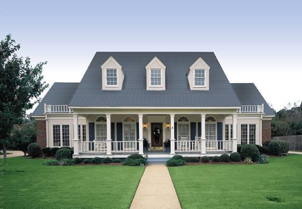 Front Exterior image of Somerset-3104 House Plan